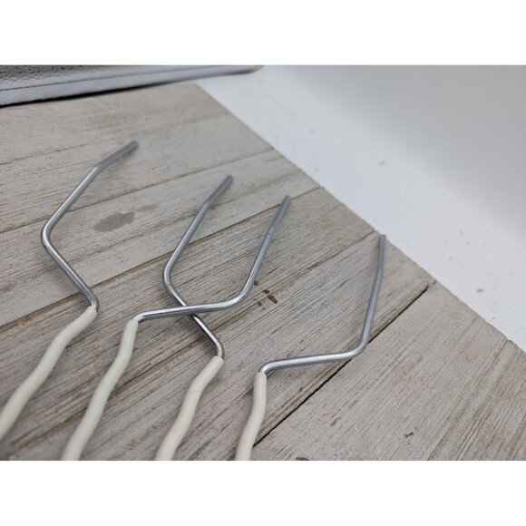 Turkey & Roast Lifter Fork Set of 2 Nylon Coated Handles - Picture 6 of 6